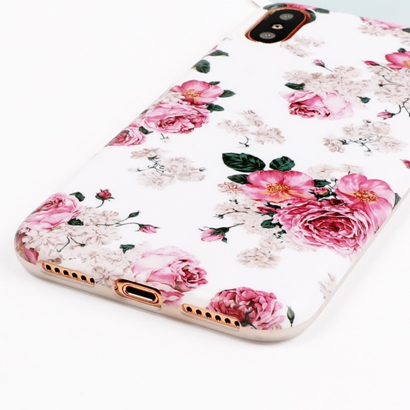 NEW iPhone XS MAX Floral Soft IMD Case - Picture 4 of 5